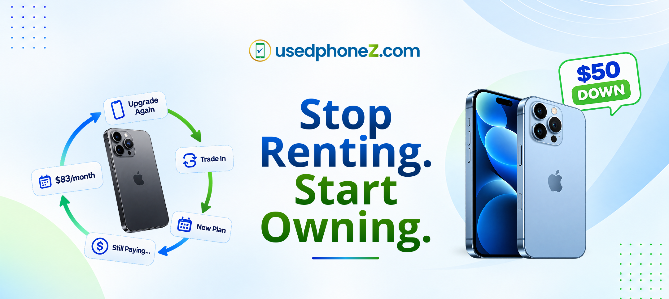 Stop Renting. Start Owning.